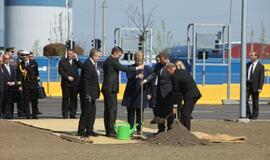 Klaipėdoje "Fortum" atidarė termofikacinę elektrinę