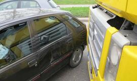 Avarija Šilutės plente