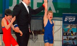 Tradiciniame imtynių turnyre dominavo klaipėdiečiai