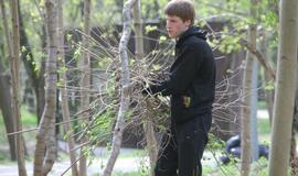 Klaipėdiečiai tvarkė savo miesto parką