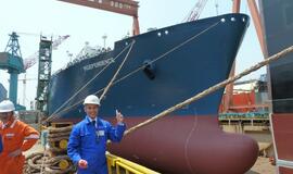 SGD terminalo laivą jau skalauja vanduo