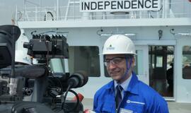 SGD terminalo laivą jau skalauja vanduo