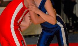 Tradiciniame imtynių turnyre dominavo klaipėdiečiai