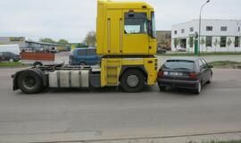 Avarija Šilutės plente