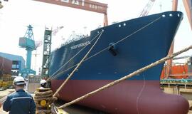 SGD terminalo laivą jau skalauja vanduo