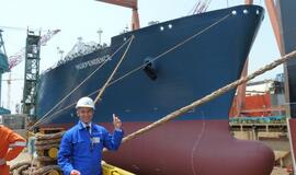 SGD terminalo laivą jau skalauja vanduo