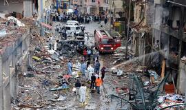 Turkijoje sulaikyti devyni su sprogimais susiję asmenys, aukų skaičius išaugo iki 46