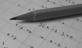 Abiturientai laiko matematikos valstybinį brandos egzaminą