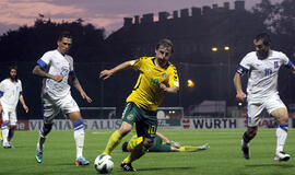 Lietuvos futbolininkai pralaimėjo graikams 0:1