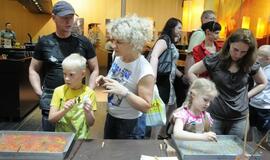 „Spalvota viltis“ miestelėnus susipažindino su Ebru menu