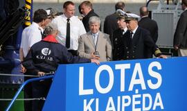 Pakrikštytas hidrografinis laivas "Lotas"