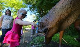 Radailiuose atidarytas dinozaurų parkas