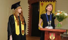 Diplomų įteikimo šventė Klaipėdos universitete