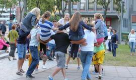 Miesto centre - pasaulio lietuvių žaidynių 2013 atidarymo vakaronė