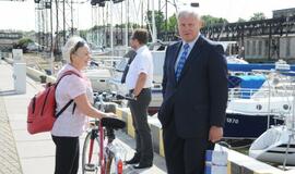 Pirmąkart užsuko liukso klasės laivas