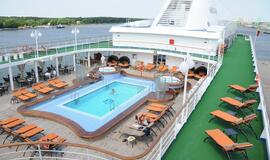 Pirmąkart užsuko liukso klasės laivas