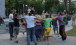 Miesto centre - pasaulio lietuvių žaidynių 2013 atidarymo vakaronė