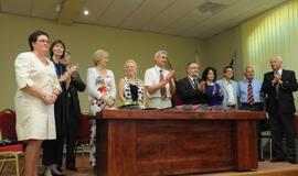 Diplomų įteikimo šventė Klaipėdos universitete