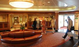 Pirmąkart užsuko liukso klasės laivas