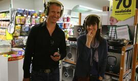 Šokiai prekybos centre