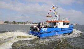 Pakrikštytas hidrografinis laivas "Lotas"