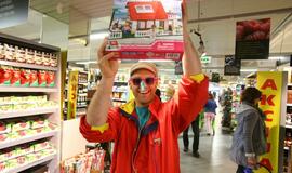 Šokiai prekybos centre