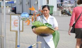 Pirmąkart užsuko liukso klasės laivas