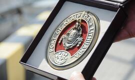 Pirmąkart užsuko liukso klasės laivas