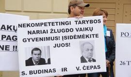 Sportininkų protesto akcija