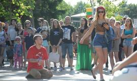 Palangą užvaldė šokių ritmai