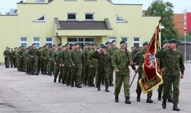Vadų pasikeitimo ceremonija Dragūnų batalione