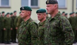 Vadų pasikeitimo ceremonija Dragūnų batalione