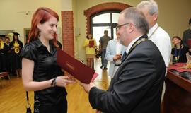 Diplomų įteikimo šventė Klaipėdos universitete
