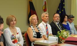 Diplomų įteikimo šventė Klaipėdos universitete