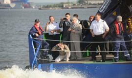 Pakrikštytas hidrografinis laivas "Lotas"