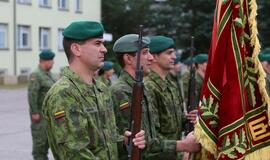 Vadų pasikeitimo ceremonija Dragūnų batalione