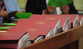 Diplomų įteikimo šventė Klaipėdos universitete