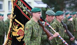 Vadų pasikeitimo ceremonija Dragūnų batalione