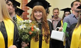 Diplomų įteikimo šventė Klaipėdos universitete