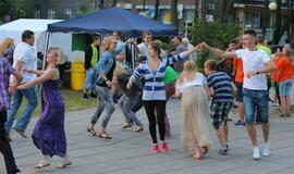 Miesto centre - pasaulio lietuvių žaidynių 2013 atidarymo vakaronė