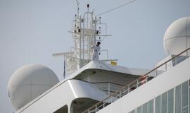 Pirmąkart užsuko liukso klasės laivas