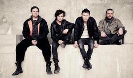 "The Rasmus" Karklėje nusiteikę  "paošti" su vietiniais