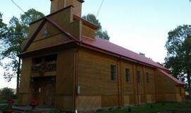 Naktį Šalčininkų rajone užsidegė bažnyčia