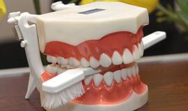 Neblaivi moteris apkandžiojo pareigūną