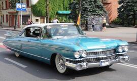 Jūros šventė 2013. Senovinių automobilių paradas