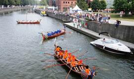 Jūros šventė 2013. Drakonų valčių varžybos