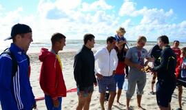 Paplūdimio futbolo turnyras "Švyturio taurė 2013"