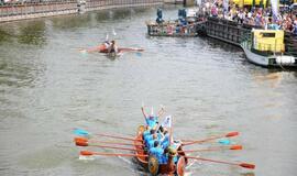 Jūros šventė 2013. Drakonų valčių varžybos