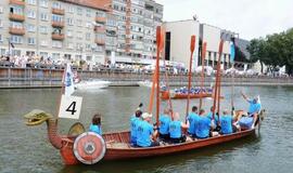 Jūros šventė 2013. Drakonų valčių varžybos