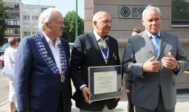 Klaipėdos ROTARY klubo atminimo lentos atidarymas